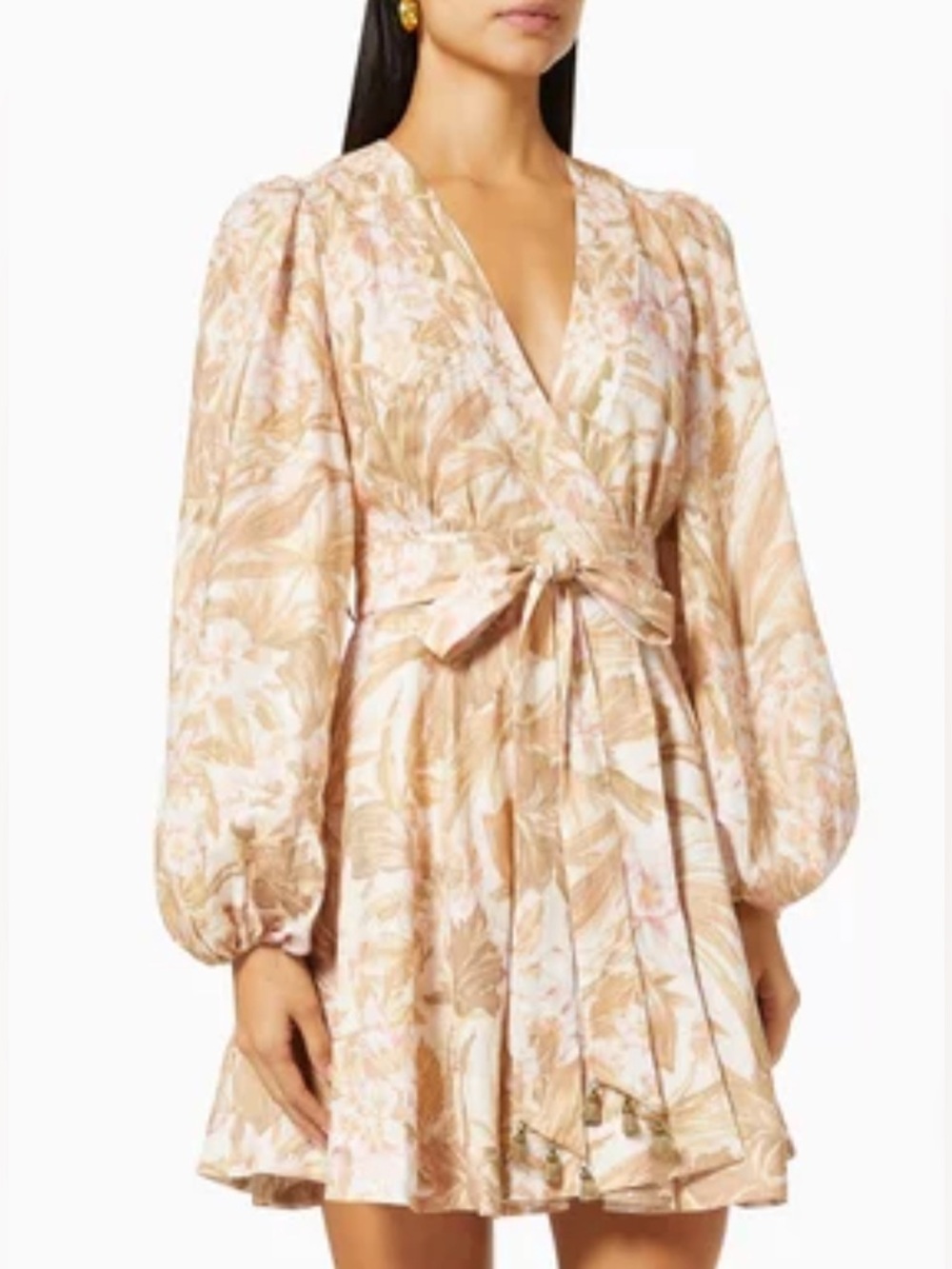 Zimmermann Andie floral wrap dress